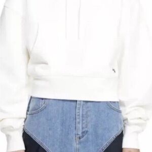 Mugler for H&M White Hoodie